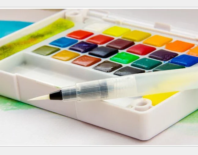 1 шт. цветная водная ручка для акварельных инструментов для украшения торта/водная кисть для рисования помадка ручка для украшения торта