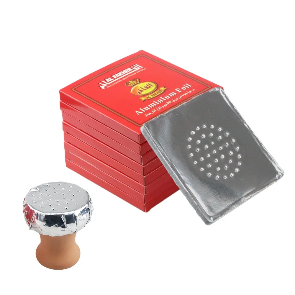 Кальян из алюминиевой фольги с отверстием для курительной трубки Sheesha наргиле