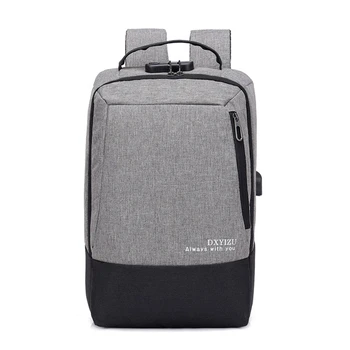 

15.6Inch Anti Theft Laptop Backpack Security Lock Oxford Usb Charge Large Back Pack Laptop Bag