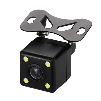

Car square reversing camera bracket led HD night vision universal driving recorder rear view floating parking camera
