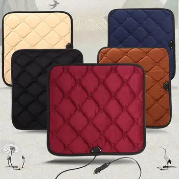 

Universal 12V 20W Electric Car Seat Heated Cover Cushion Heater Pad Winter Waterproof Car Interior Accessories
