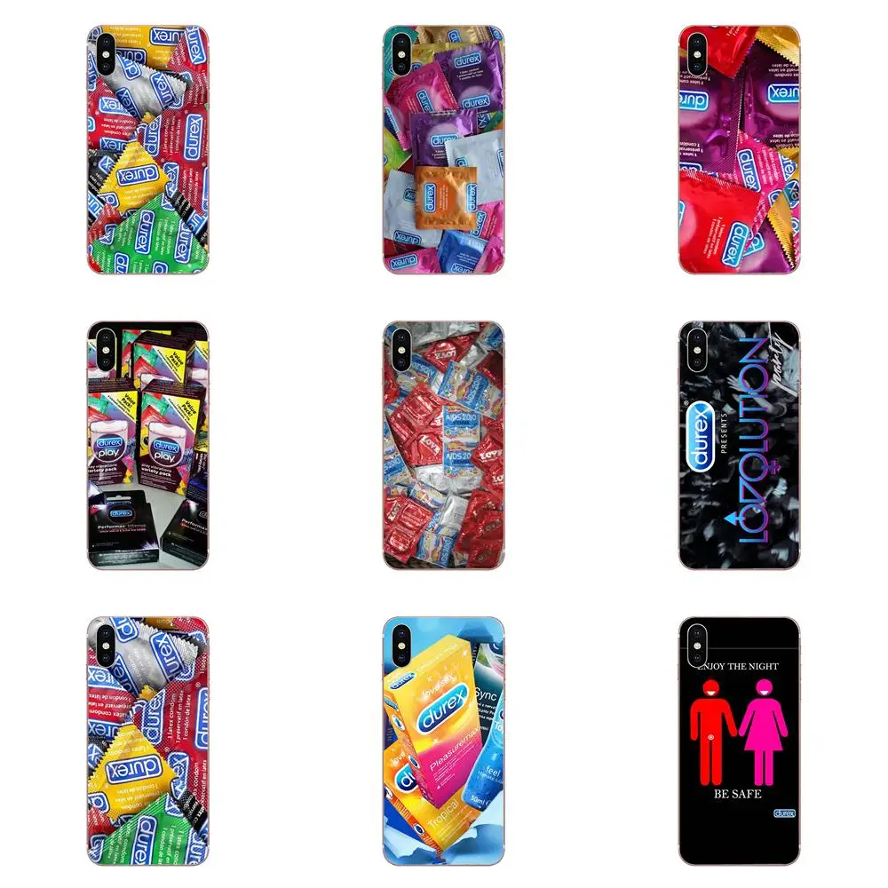 Роскошный 3d Рисунок Durex для samsung Galaxy Note 5 8 9 S3 S4 S5 S6 S7 S8 S9 S10 5G mini Edge Plus Lite Мягкий ТПУ