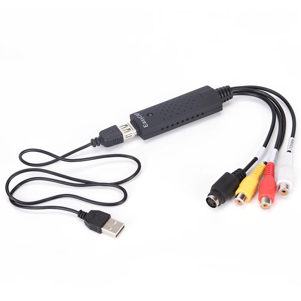 Easycap USB 2.0 TV Video Audio Acquisition VHS to DVD HDD Converter Capture Card Adapter