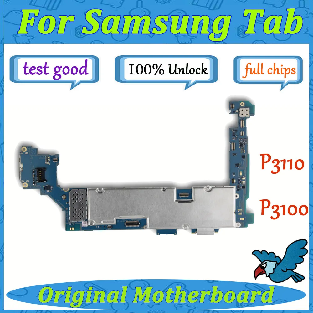 Оригинальные платы для Samsung Galaxy Tab 2 7 0 P3100 P3110 материнская плата 3G WIFI Материнская