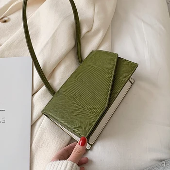 

Casual PU Small Square Bags for Women Brand Designer Shoulder Bag Simple Ins Hot Handbag Chic Phone Purses Bolsa Feminina Sac