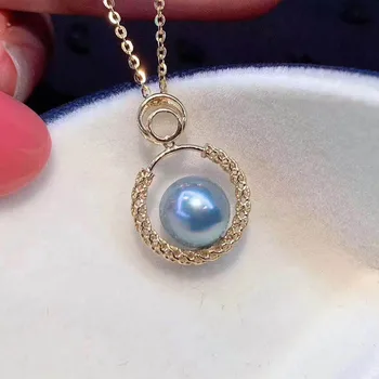 

5PCS/10PCS Wholesale Pearl Pendant Base diy Jewelry Making Bail Beads Cap Connectors Classic Pendants Findings for Women