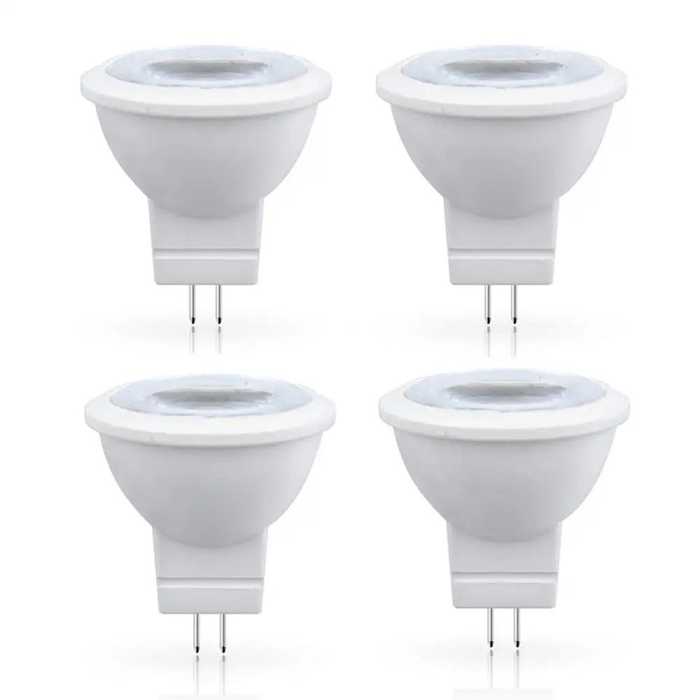 

MR11 GU4.0 LED Light Bulbs 3W COB LED 12V G4/GU4/GZ4 Bi-Pin Base LED Spotlight Lamp 35W Halogen Bulbs Equivalent for Home Lights