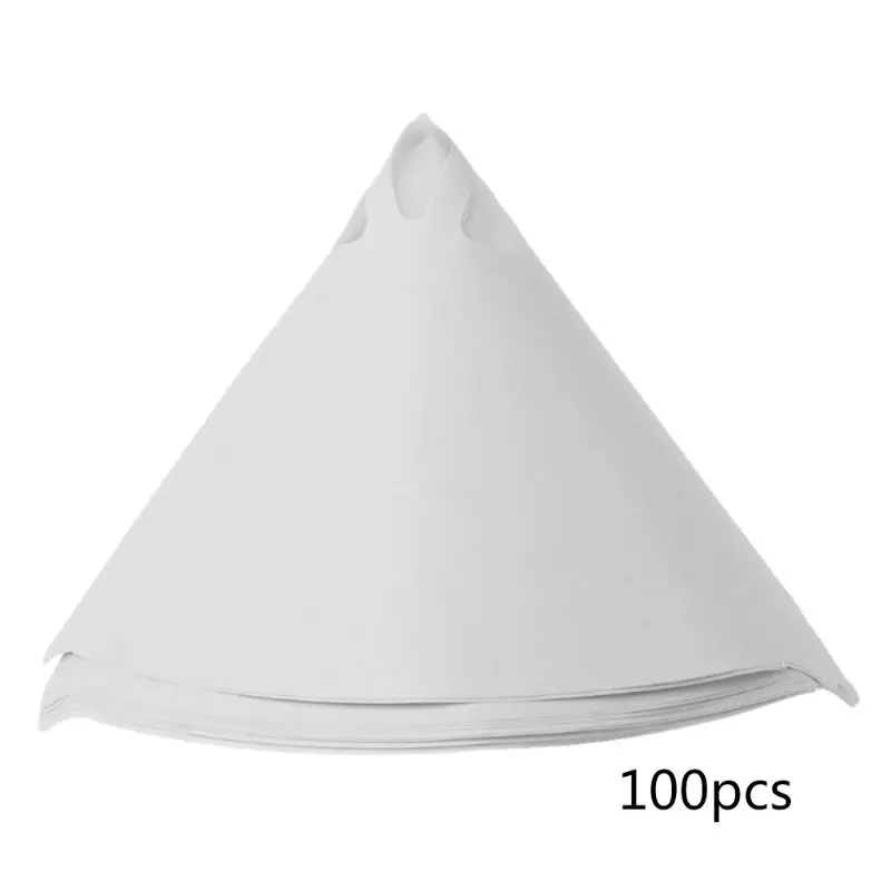 

100 Pcs Strainer Cone Funnel Filter Tip Cone Shaped Fine Nylon Mesh Funnel Vehicle Car Accessories