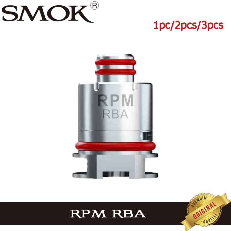 Оригинальная катушка SMOK RPM RBA DIY испаритель головки для электронной сигареты