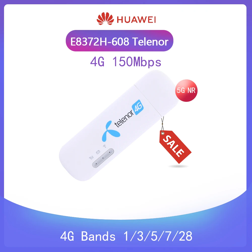 Huawei-E8372h-608 E8372H-320 E8372H-820 Wingle LTE, módem USB Universal 4G, WIFI, compatible con 10 usuarios de Wifi, desbloqueado