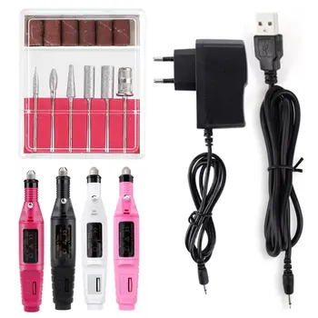 

Professional Nail Cutters Polisher Nail Sanding File Electric Lathe Manicure And Pedicure Nail Drill Bit Manicure Machine Tools