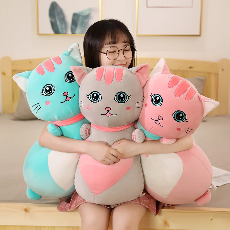 Дропшиппинг Kawaii Кот чучело плюшевый котенок мягкая игрушка Peluche милая кукла Kitty подушка для детей