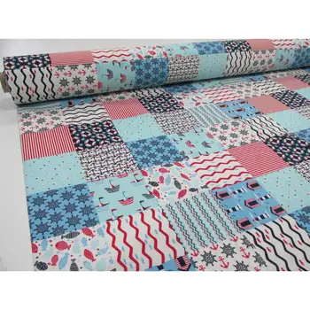 

PRINTED CANVAS Ref. CALPE PATCH footage 2,45 mts x width 2,80 m