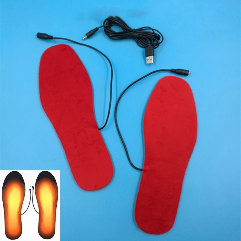 Носки для обуви; теплые носки для ног; 1 пара; теплые стельки; Тепловые; USB; электрическая подкладка; зимние сапоги