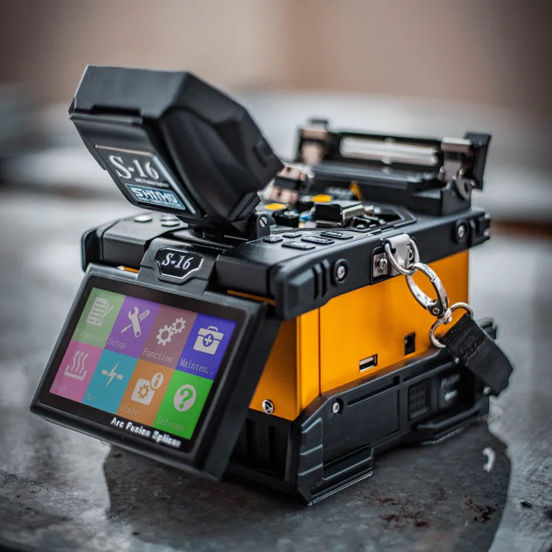 

S-16 New Arrival Fusionadora Splicing Machine Fusion Splicer