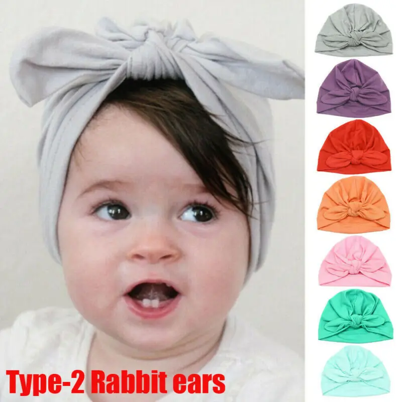 Детские аксессуары для новорожденных мальчиков и девочек, хлопковая Шапка-бини, зимняя теплая мягкая шапка, однотонный мягкий шарф с узлом