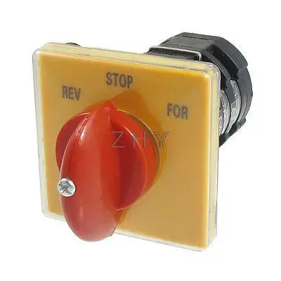 AC 500V 25A 3 позиции 10 терминалов Cam комбинированное переключающее устройство