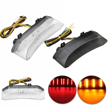 

Waterproof LED Trailer Truck Brake Light Car 12V Neon Halo Integrated Tail Light Turn Signals 637682 For YZF R1 2002-2003 ATV