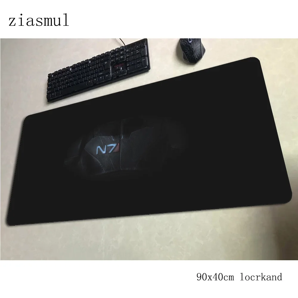 N7 коврик для мыши 90x40 см, коврики для мыши 3d, лучший игровой коврик для мыши для геймера, Большие персонализированные коврики для мыши, клавиатура, коврик для ПК