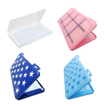 

Portable Dustproof Disposable Mask Case Face Masks Safe Storage Organizer