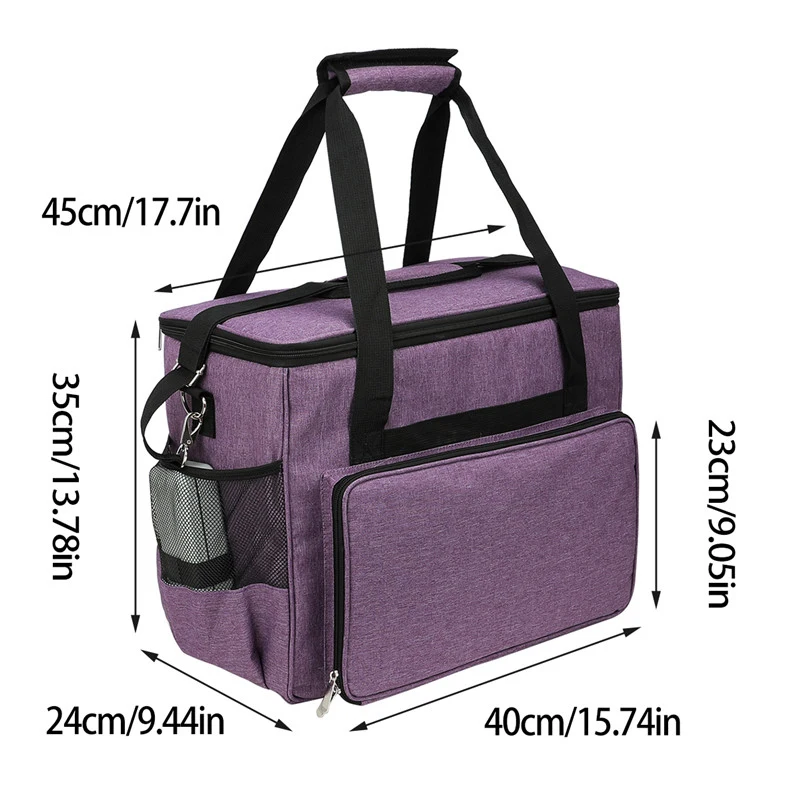 Large Capacity Sewing Machine Storage Bag Tote Multi-functional Portable Travel Home Organizer Bag For Sewing Tools&Accessories