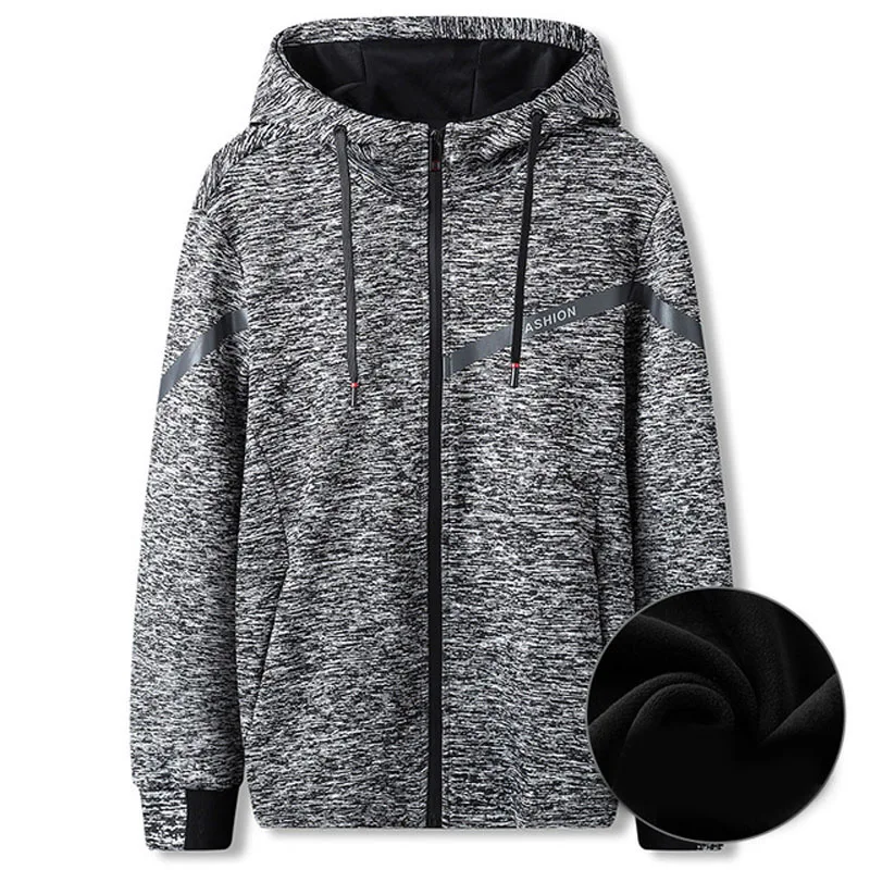 Осень зима мужские толстовки плюс размер 5XL 6XL 7XL 8XL бюст 140 см свободные полосатые с длинным рукавом мужские толстовки