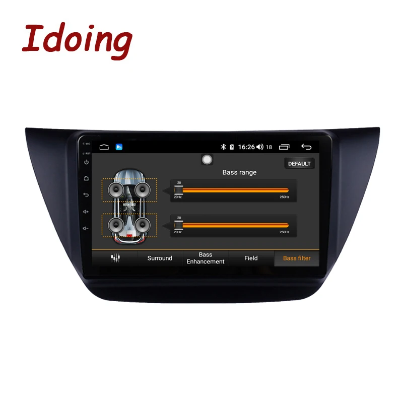 Idoing " 4G+ 64G 2.5D для Mitsubishi lancer ix 2006-2010 автомобильный Радио мультимедийный плеер навигация gps Аксессуары седан NO 2 dinDVD