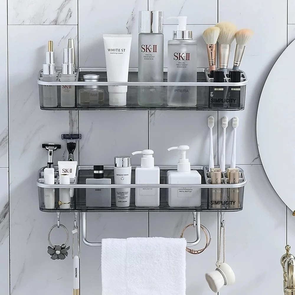 1pc Triangle Wall Mounted Shower Caddy Rack for Bathroom and Kitchen - Easy  Installation, Convenient Storage, and Organization of Bathroom Accessories