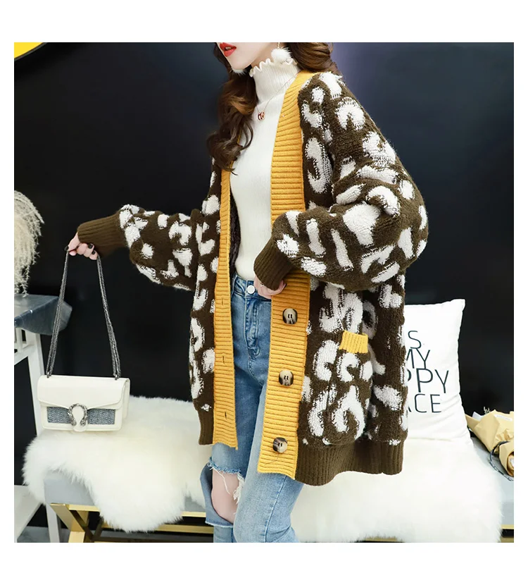 Women Fashion Long Sweater and Cardigans Open