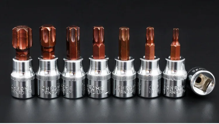 3/" отвертки Torx Набор бит Phillips шлицевая Pozidriv Hex S2 отвертка Биты электронные розетки головки Инструменты для ремонта авто