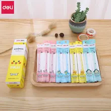 Deli ручка для заправки 0,35 мм 60 шт Милый Pokeman гелевая ручка для заправки школьные офисные аксессуары Kawaii черные чернила для ручки канцелярские принадлежности