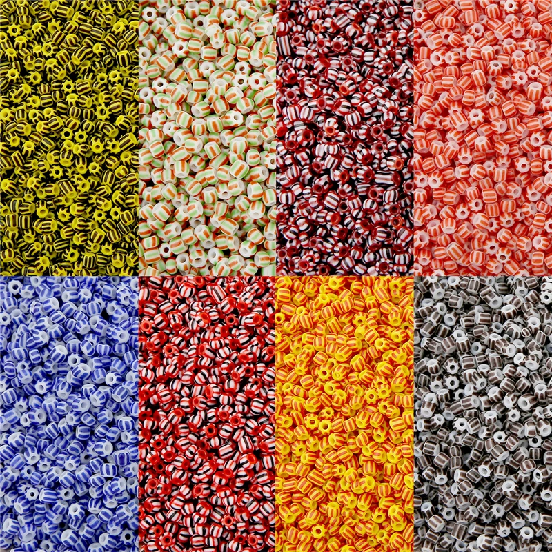 20g 3mm 8/O Czech Glass Seed Beads Austria Crystal Round Beads For Kids DIY Craft Jewelry Making Bracelet Earring Accessories