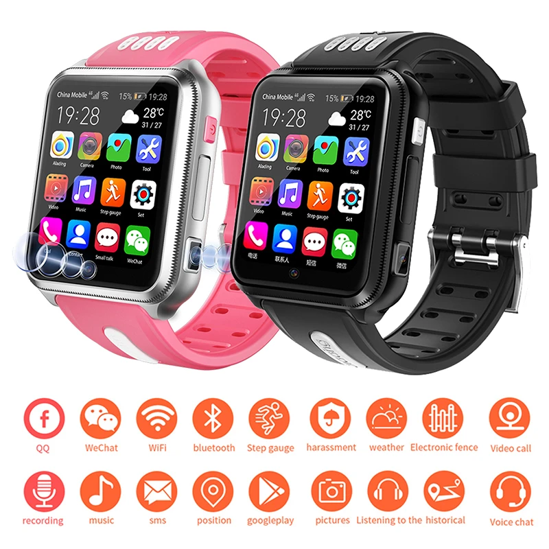 Kids Smart Watch 4G Volte Network GPS Android Smartwatch Muti-function  Support WeChat Video Call APP Download Baby Watch Clock - AliExpress  Consumer Electronics