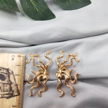 

2019 Top Fashion Pendientes Earings European American Style Accessories Retro Fashionable And For Octopus Earrings Women S D20