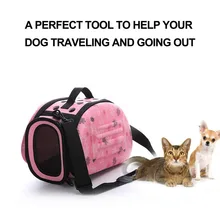 Lovely Floral High Quality Soft EVA Portable Foldable Travel Shoulder Pet Bag Breathable Outdoor Carrier Pet Bag S/M/L Size