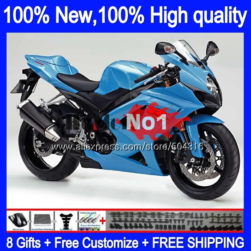 Корпус для SUZUKI GSX R1000 GSXR-1000 GSXR 1000 CC 2007 2008 22MC. 91 K7 1000CC GSX-R1000 07-08 GSXR1000 07 08 синий распродажа обтекатель