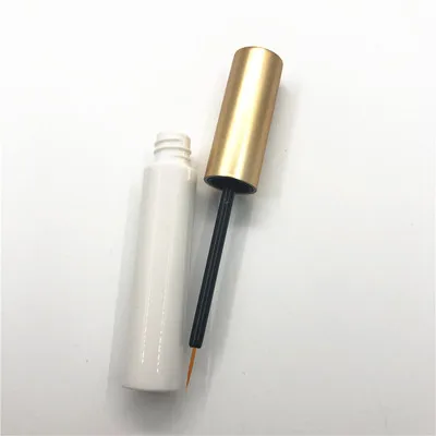 Model 4 Frosted Lid 10 мл Белый Макияж инструмент подводка для глаз жидкая бутылка, косметическая пустая тушь для ресниц крем контейнер, блеск для губ/Помада/губы краска масляная трубка - Цвет: Model 4 Frosted Lid