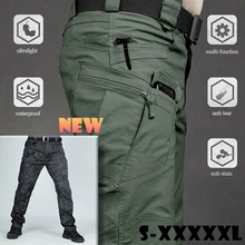 Pantalon Cargo classique décontracté pour hommes, vêtement de survêtement tactique de l'armée, de randonnée en plein air, de Camouflage, à poches multiples, S-3XL