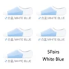 5Pairs white blue