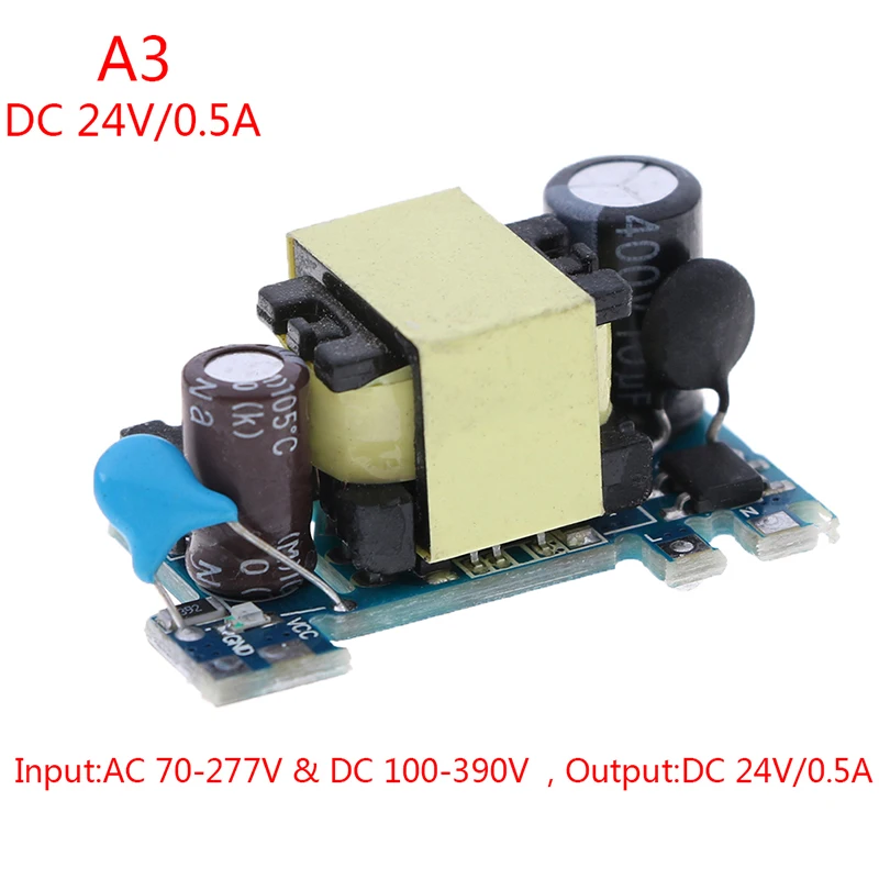 1 шт. AC-DC преобразователь модуль питания AC 110 В 220 в 230 В до 5 в 12 В 24 в импульсный преобразователь