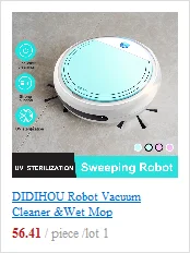 DIDIHOU робот-пылесос и влажная Швабра одновременно для твердых авто пыли и подметания 100 минут перед автоматической зарядкой