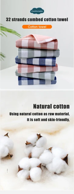 10 шт мягкие японские простые полотенца для лица из хлопчатобумажной