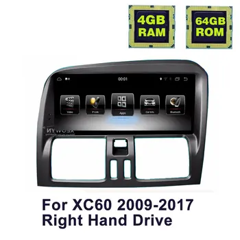 

Car Multimedia Player For XC60 Right Hand Drive RHD 2008~2017 android radio accessories Carplay Map GPS Navi Navigation