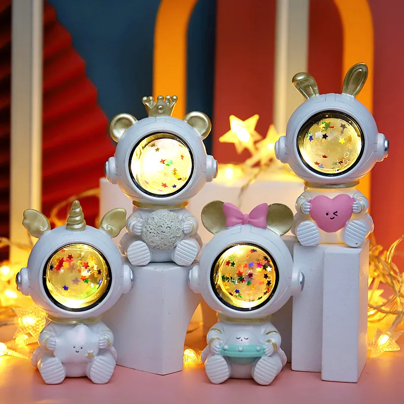 

Creative Small Night Light Space Furnishings Modern Home Living Room TV Cabinet Wine Cabinet Desktop Gifts Christmas Decorations
