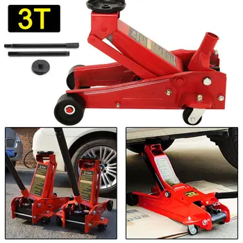 

Easy To Operate Equipped with Lifting Foot Pedal New Heavy-duty 3-ton Quick-lift Hydraulic Floor Jack with Strong Stability