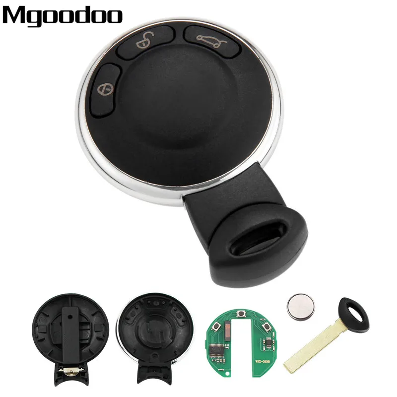 Mgoodoo 3 кнопки 315MHz 868MHz умный дистанционный ключ без ключа для BMW Mini Cooper 2009-2014 с ID46