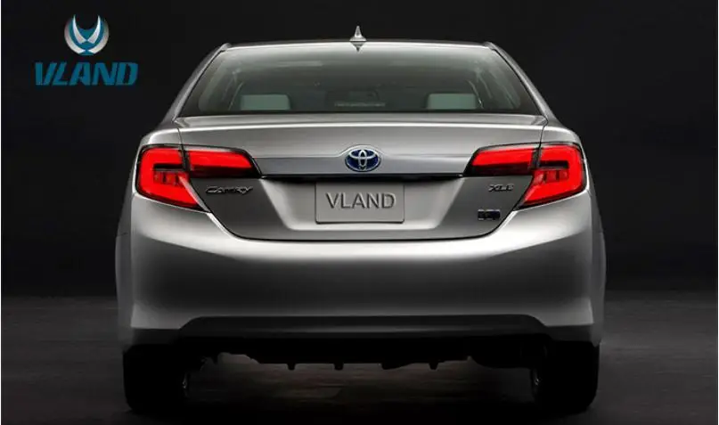 Vland завод для автомобиля задний фонарь для Camry(Ближний Восток тип) светодиодный задний фонарь 2012 2013 с поворотным сигналом+ Обратный Свет