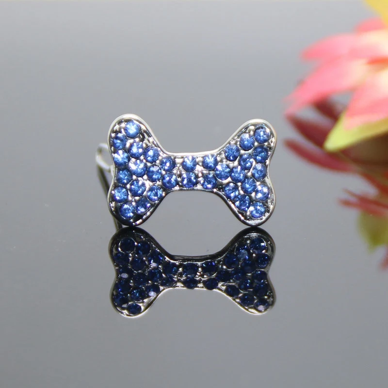 Blue Красивые аксессуары для домашних животных, прочные заколки для собак, головные уборы для собак, заколки в форме короны для щенков, кошек, переносные принадлежности для домашних животных - Цвет: Blue