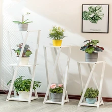 Полка для гостиной домашний и зарубежный зеленый Луо хлорофитум цветочный горшок рама Многоэтажный простой и легкий цветок Airs