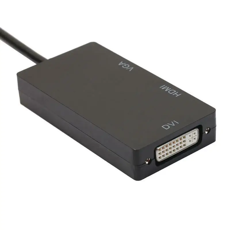 Хороший конвертер адаптер 3в1 DP Дисплей порт папа мама кабель DVI/HDMI/VGA|Кабели DVI| |